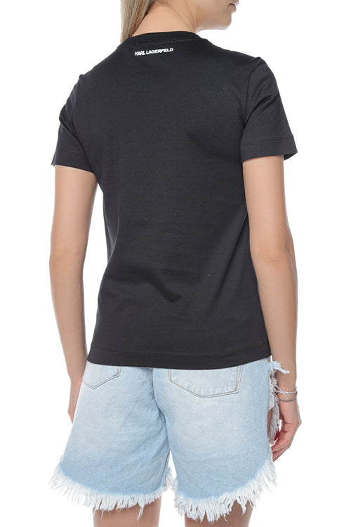 Tricou KARL LAGERFELD Ikon Sketch Duo