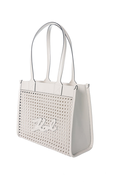 Geanta Karl Lagerfeld Skuare Md Tote Woven
