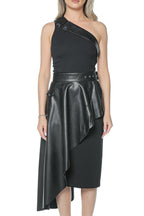 Rochie Karl Lagerfeld Biker Detail