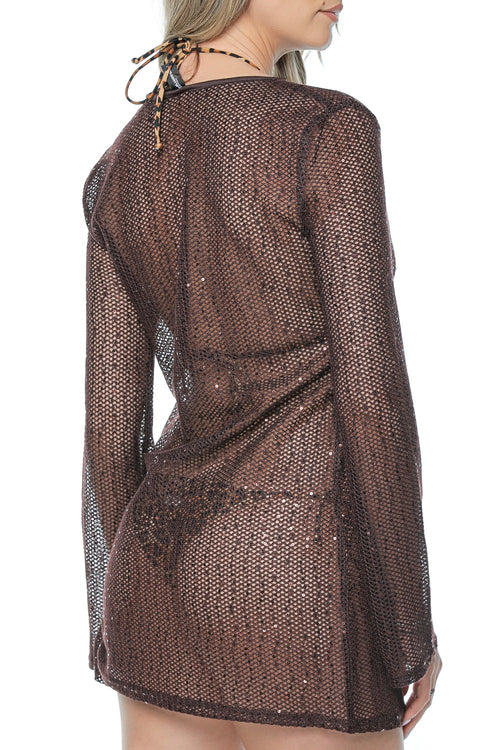 Pareo Karl Lagerfeld Crochet Ls Beach