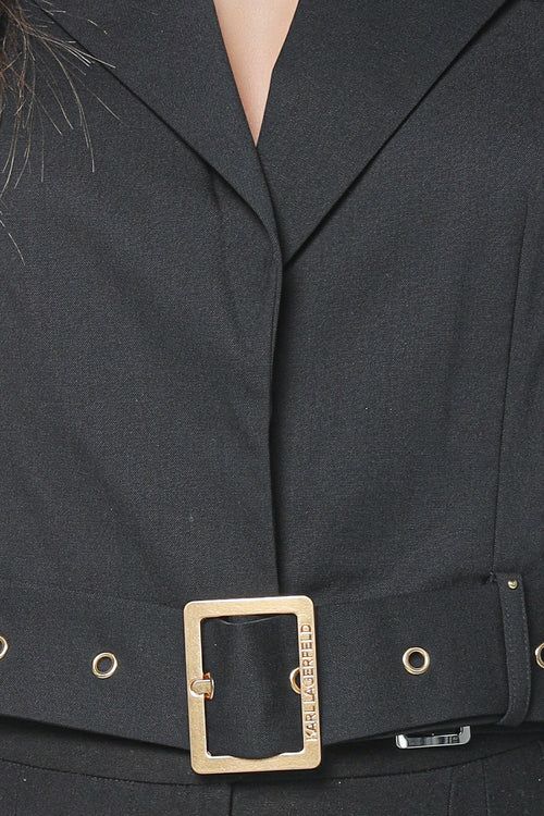 Vesta Karl Lagerfeld Mini Stud Detail Gilet