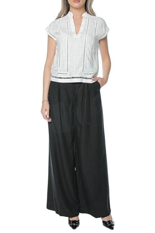Pantaloni Karl Lagerfeld Belt Detail Daily