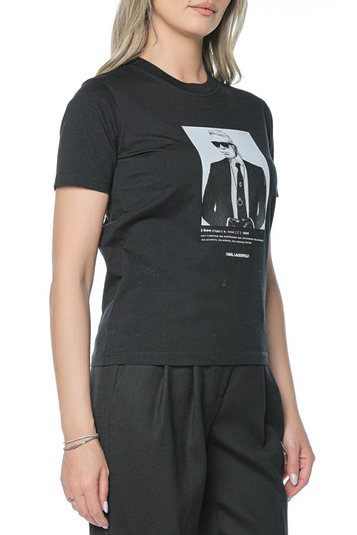 Tricou Karl Lagerfeld Portrait