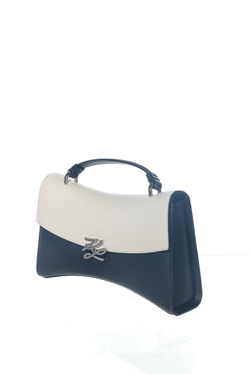 Crossbody Karl Lagerfeld K/Autograph Twist Tph Cb B/W