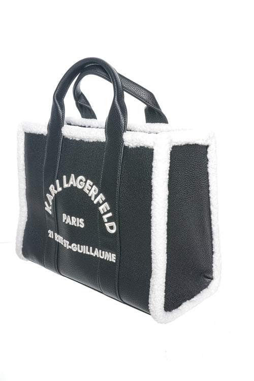 Geanta Karl Lagerfeld K/Rsg Md Square Tote Shearling