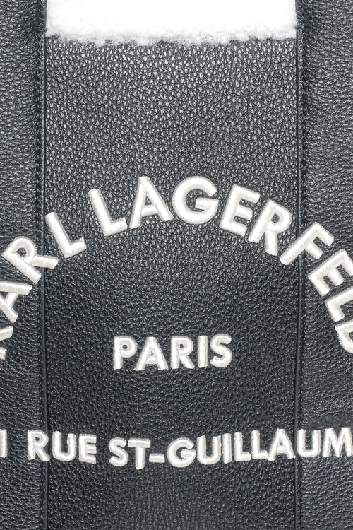 Geanta Karl Lagerfeld K/Rsg Md Square Tote Shearling