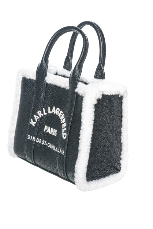 Geanta Karl Lagerfeld K/Rsg Mn Square Tote Shearling