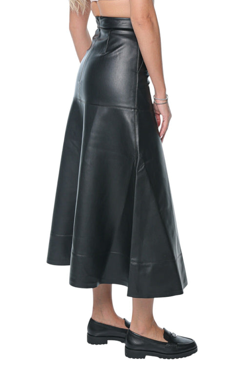 Fusta Karl Lagerfeld Faux Leather