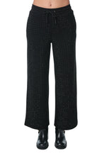 Pantaloni sport Karl Lagerfeld Embellished Negru