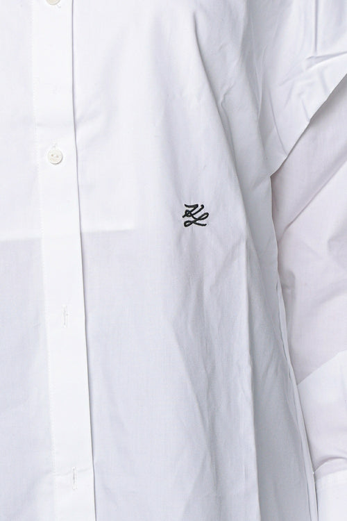 Camasa Karl Lagerfeld Shoulder Detail Poplin