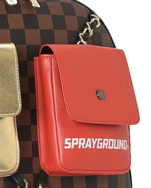 Rucsac Sprayground Hanging Pockets Mix Up