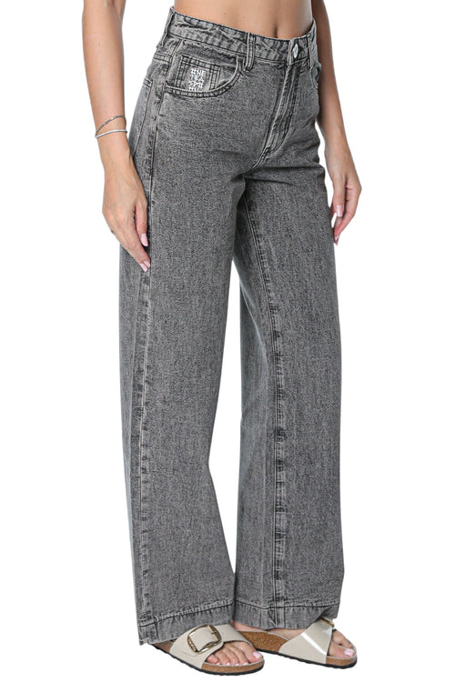 Jeans One Teaspoon Jackson Mid Waist Wide Leg