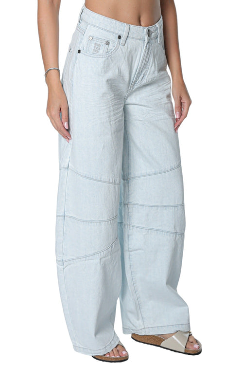 Jeans One Teaspoon Barrel Mid Waist Wide Leg
