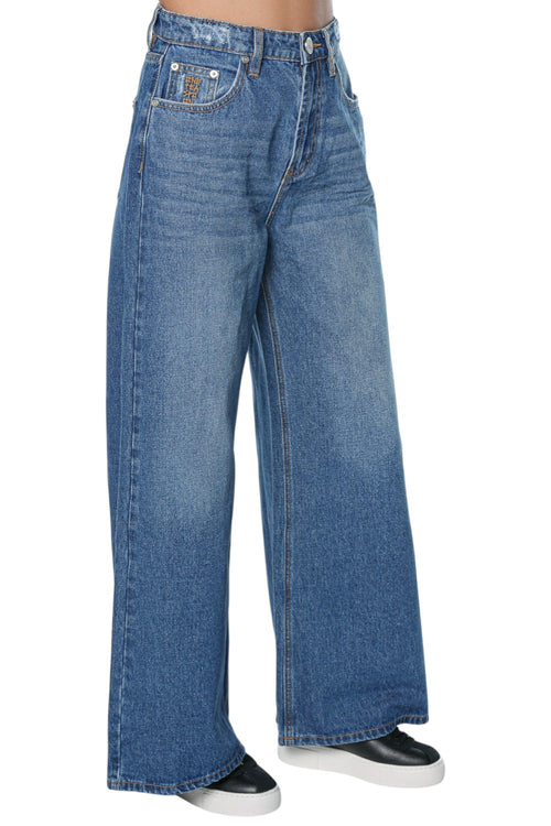 Jeans One Teaspoon Love Machines Mid Waist Super Wide Leg