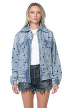 Jacheta One Teaspoon Denim Bomber Jacket