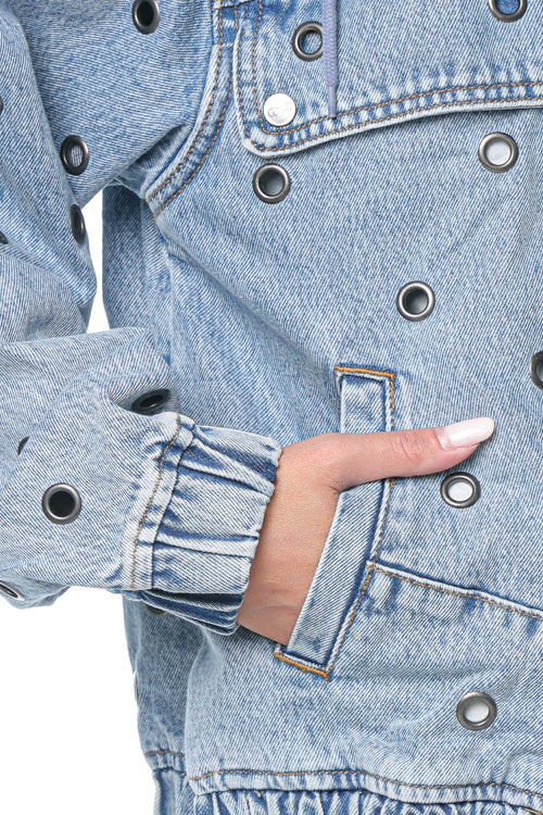 Jacheta One Teaspoon Denim Bomber Jacket