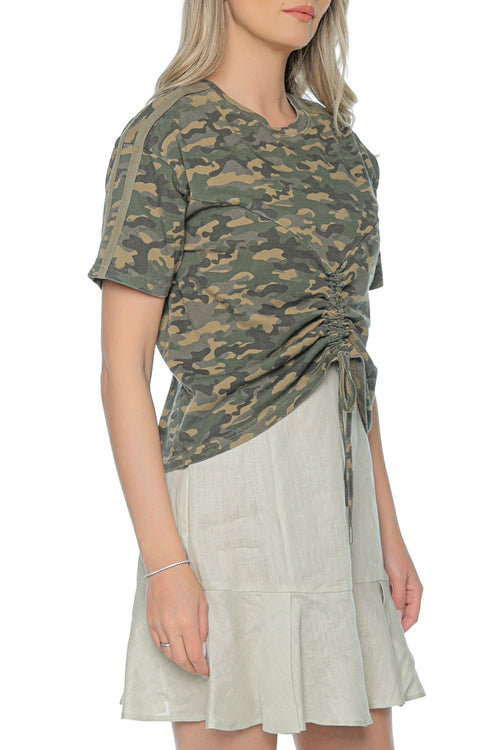 Tricou Ksubi Ruched Everyday