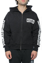 Hanorac Ksubi Kings Halen Zip Hoodie