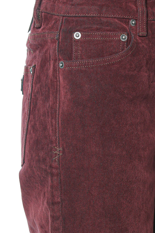 Jeans Ksubi Low Rider Merlot
