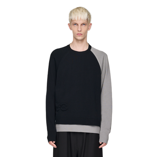 Pulover Y-3 Logo Knit Crew