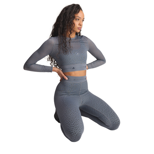 Top adidas by Stella McCartney Longsleeve Lace Crop