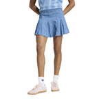 Fusta adidas Originals Denim Pleated