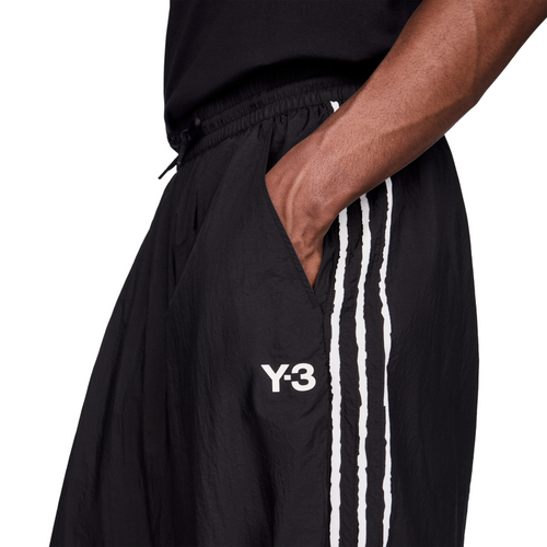 Pantaloni Y-3 Raw Edge 3 Stripes Wide