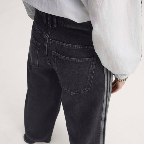 Jeans adidas Originals High Rise Wide Leg Denim