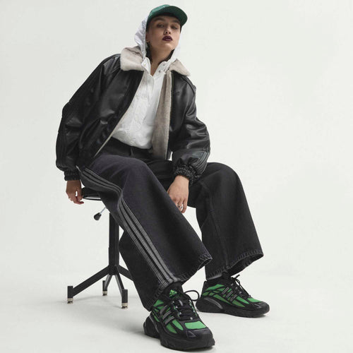 Jeans adidas Originals High Rise Wide Leg Denim