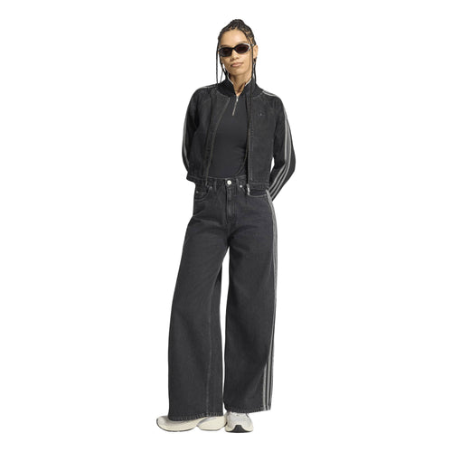 Jeans adidas Originals High Rise Wide Leg Denim