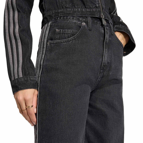 Jeans adidas Originals High Rise Wide Leg Denim