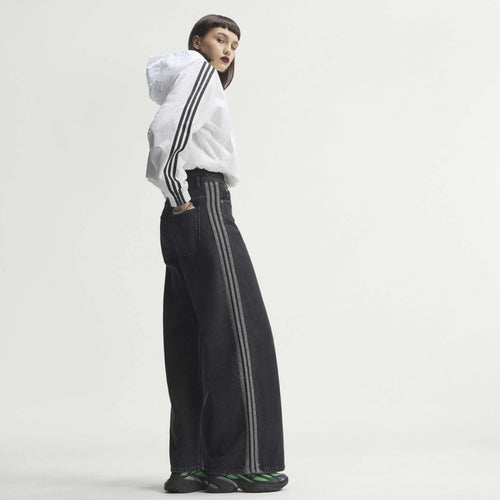 Jeans adidas Originals High Rise Wide Leg Denim