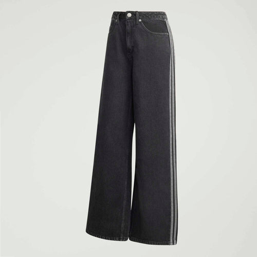 Jeans adidas Originals High Rise Wide Leg Denim