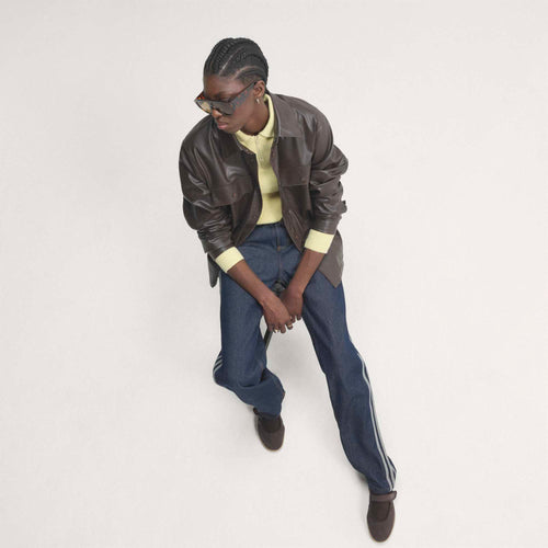 Jeans adidas Originals Firebird Mid Rise Straight Denim