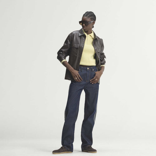 Jeans adidas Originals Firebird Mid Rise Straight Denim