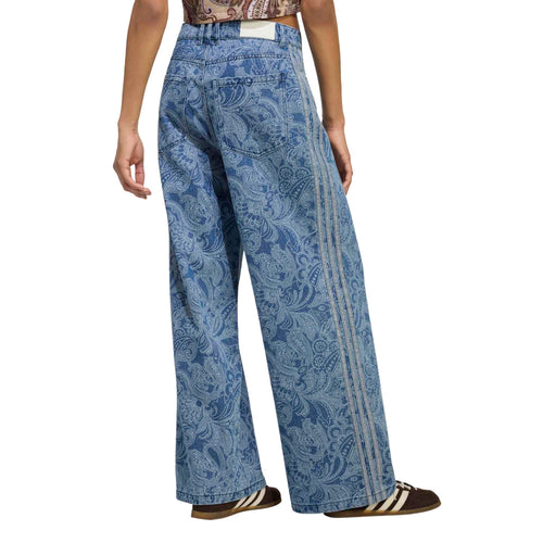 Jeans adidas Originals Adidas Liberty London Firebird Mid Rise Straight Denim