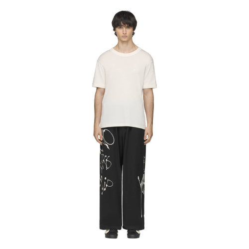 Pantaloni Y-3 Chito Graphic Wide Wool