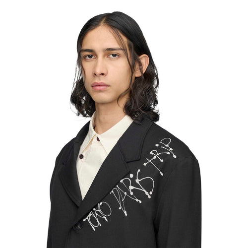 Jacheta Y-3 Chito City Graphic Wool Blazer