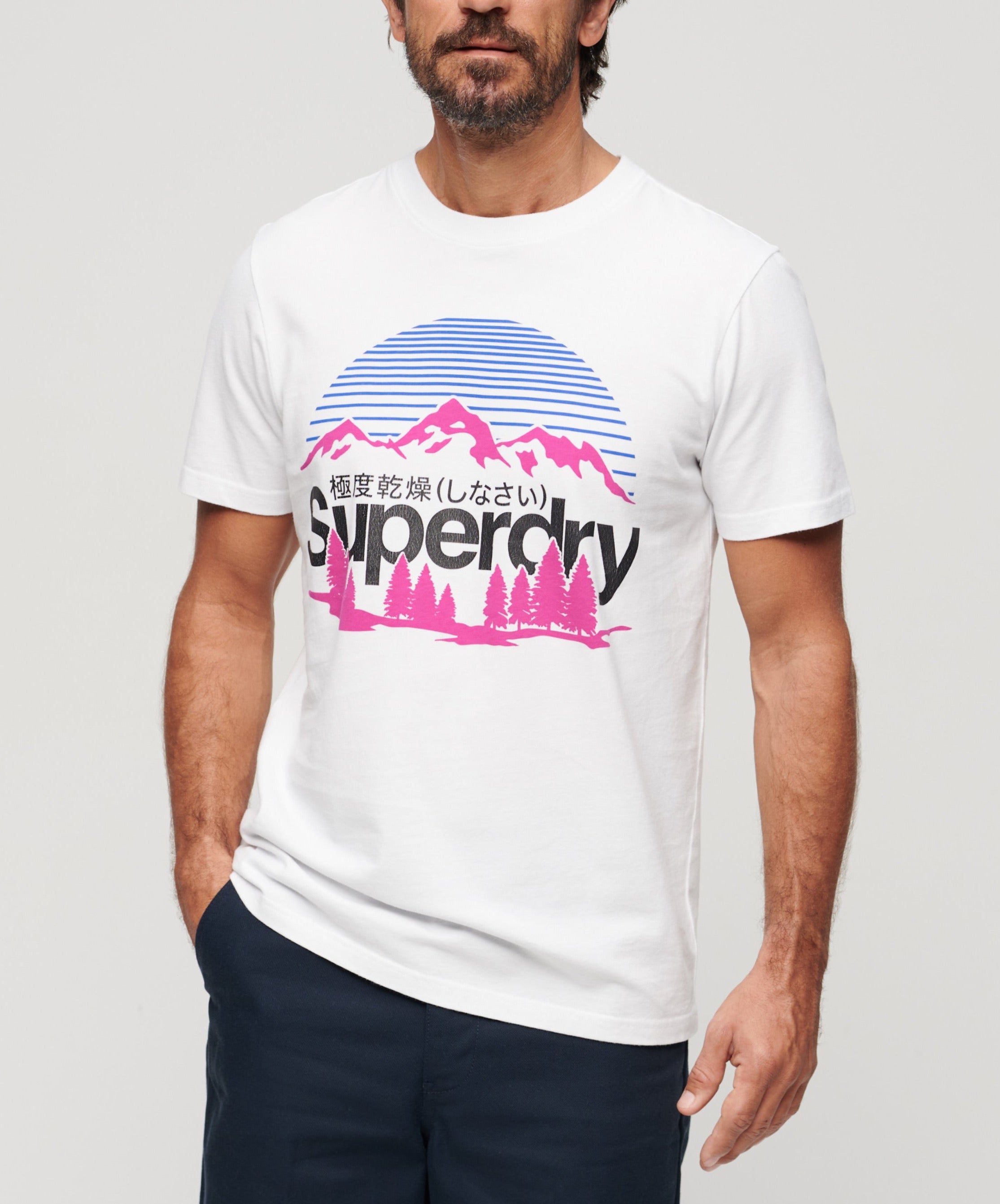Tricou Superdry Great Outdoors Nr Graphic