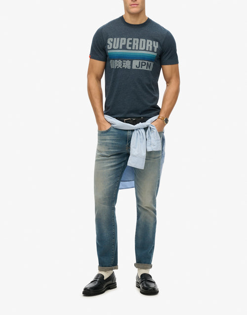 Tricou Superdry Japan Stripe Relaxed