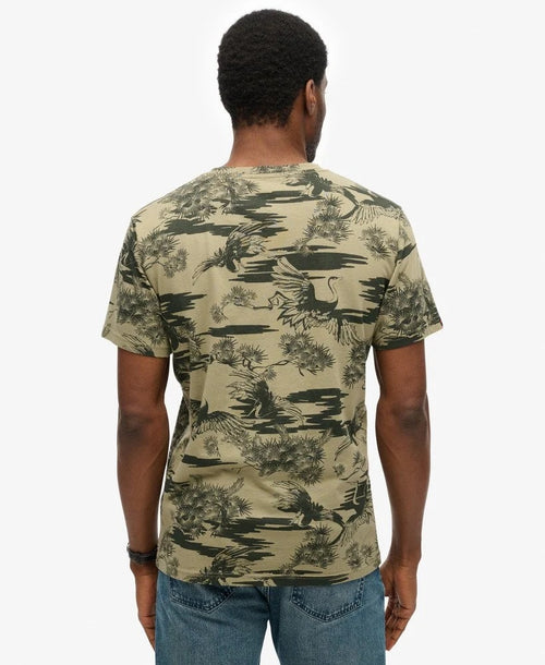 Tricou Superdry Classic Essential Relaxed Printed