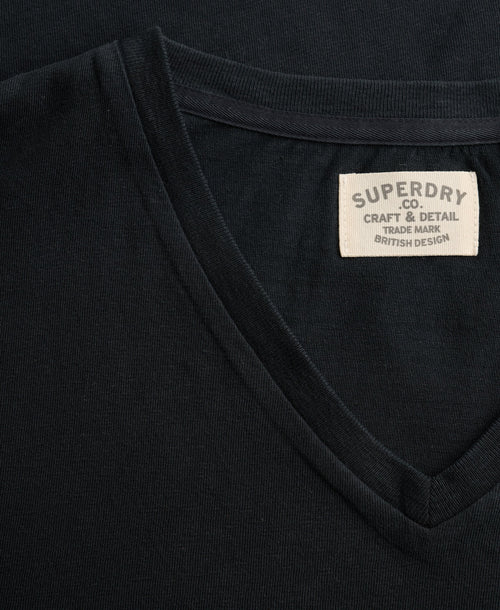 Tricou Superdry Classic Linen V Neck