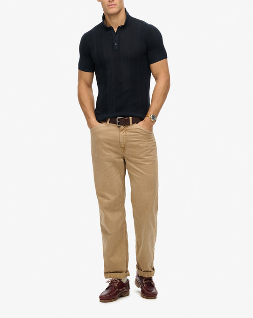 Tricou polo Superdry Short Sleeve Knitted Polo