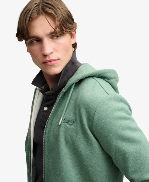 Hanorac Superdry Essential Logo Zip Hoodie Hb