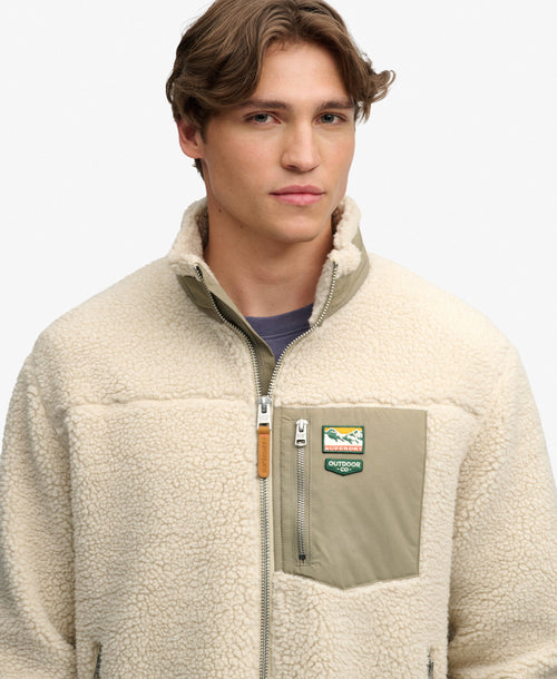 Jacheta Superdry Mountain Full Zip Fleece
