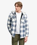 Camasa Superdry Borg Lined Hooded Overshirt