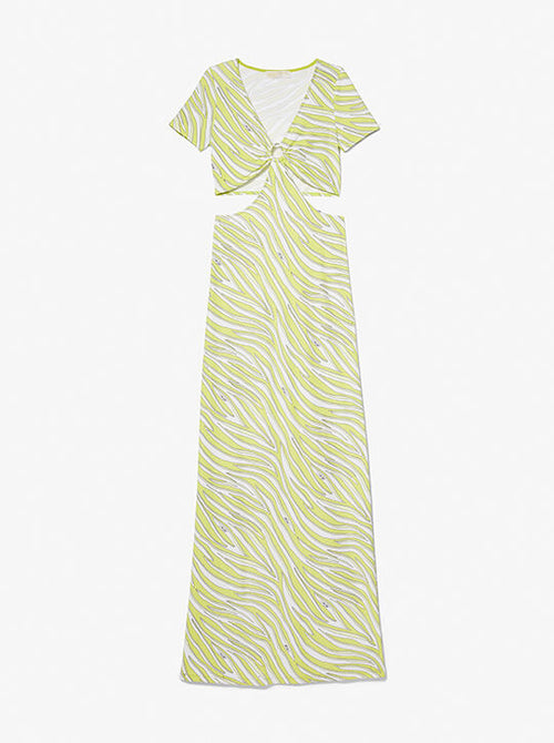 Rochie Michael Kors Zebra O-Ring Maxi