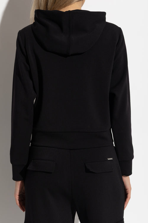 Hanorac Michael Kors Shldr Pad Crop Zip Hoodie