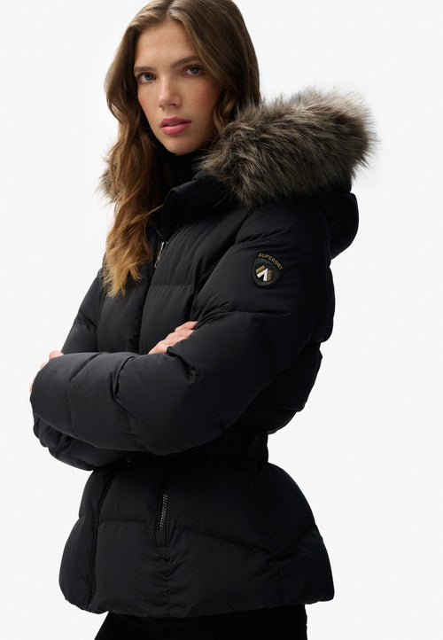Jacheta down Superdry Fuji Belted Puffer