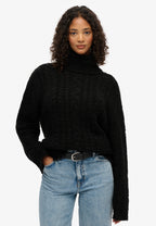 Bluza Superdry Cable Roll Neck Jumper